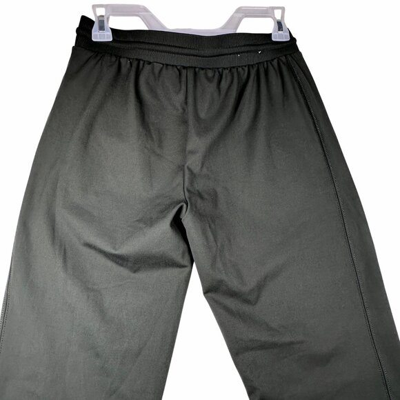 Rachel Zoe Olive Green Relaxed-Fit Jogger Small Pants Soft Drawstring Zip Pocket - Picture 6 of 10